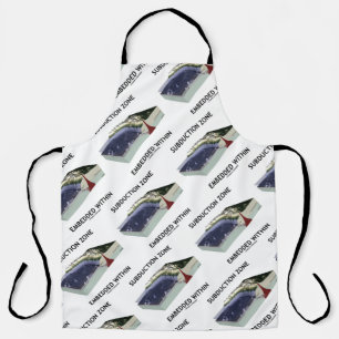 Tablier Zone de subduction intégrée dans l'Humour de géolo