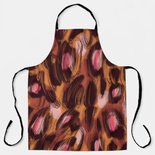 Tablier Zones léopard Motif animal africain