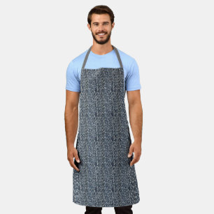 Tabliers à l'aspect denim