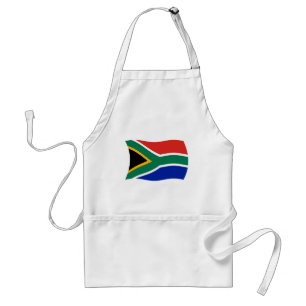 Tabliers avec drapeau de l'Afrique du Sud