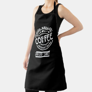 Tabliers barista personnalisés pour café ou café
