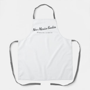 Tabliers Blanc avec Logo New Mexico Foodies