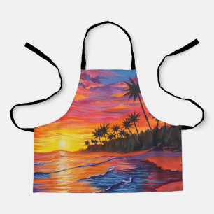 Tabliers Coucher de Soleil Tropical