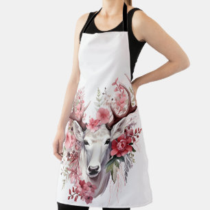 🌸 Tabliers de cerf floral enchanté