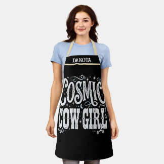 Tabliers de chef Cosmic Cowgirl drôle cuisine west