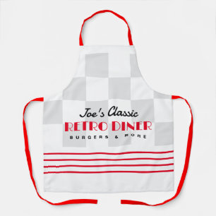 Tabliers de cuisine américains des années 1950 de 