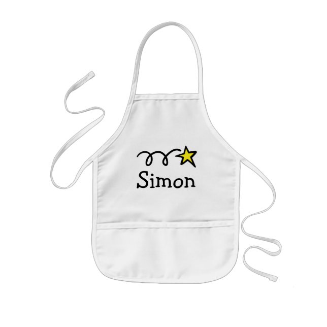 Tabliers de cuisine personnalisés pour enfants (Devant)