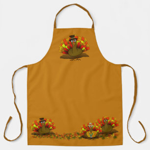 Tabliers de Thanksgiving Dinde Pèlerin