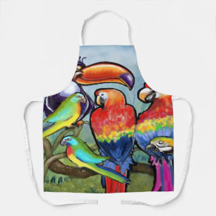 Tabliers Oiseaux Tropicaux