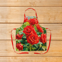 Tabliers Roses Rouges