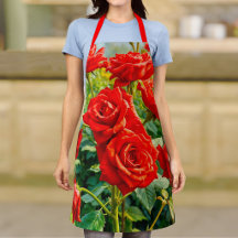 Tabliers Roses Rouges