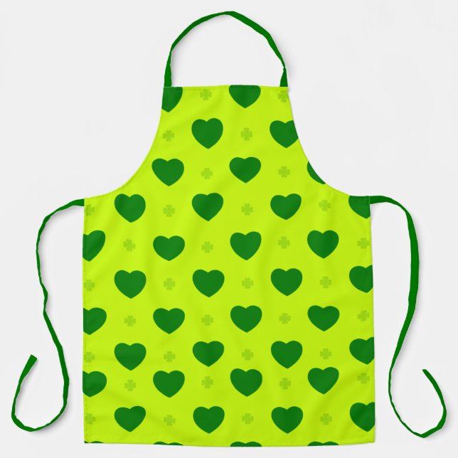 Tabliers Shamrock & Hearts (Recto)
