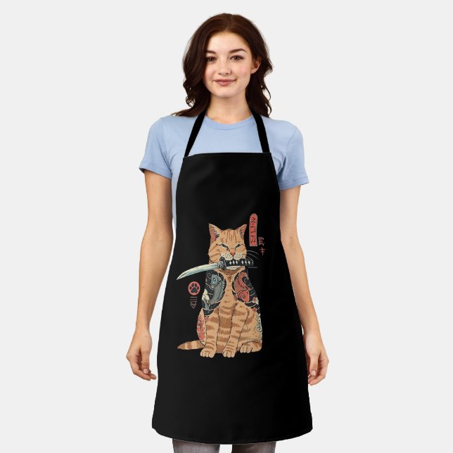 tabliers tabliers tablier cuisine chat tablier ou  (Porté)