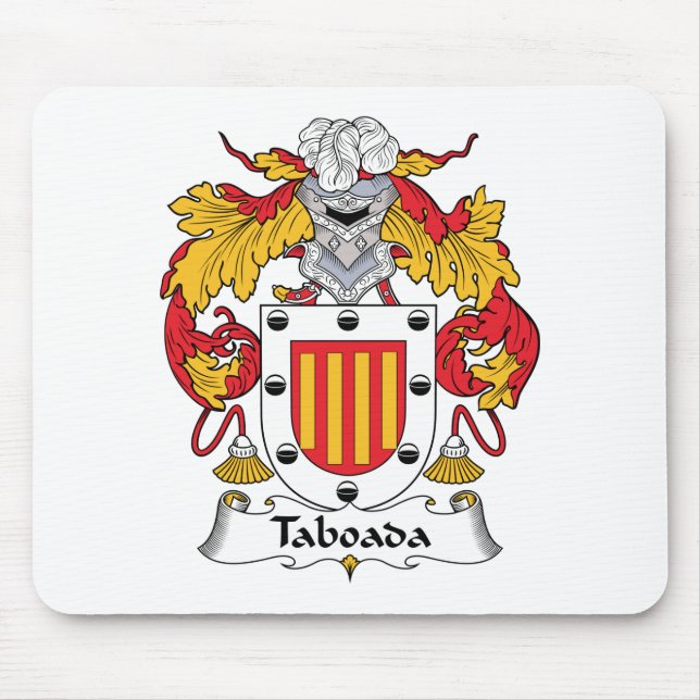 Taboada-Familienwappen Mousepad (Vorne)
