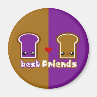 Tabu Japan Best Friends Line - PB&J Magnet