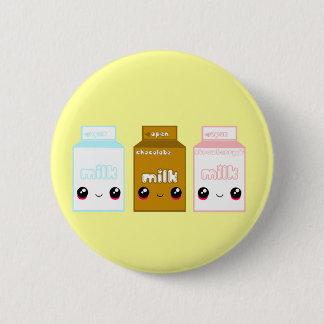 Tabu-Japan-Milch-Linie Dreiergruppe Button