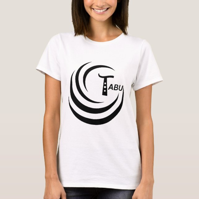 Tabu-Logo auf der Rückseite TABU-LARGE PNG T-Shirt (Vorderseite)