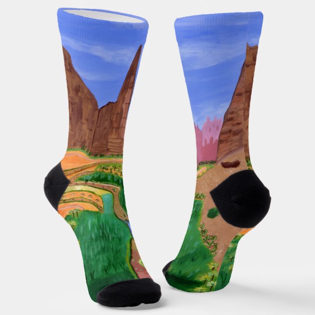 Tabuk, Saudi-Arabien Socken  (Gewinkelt)