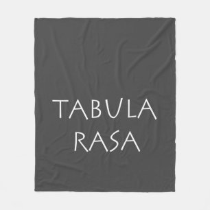 Tabula rasa fleecedecke