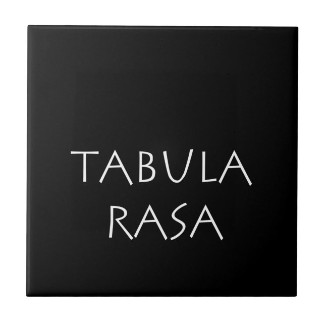 Tabula rasa fliese (Vorderseite)