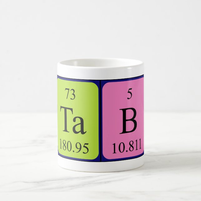 Tabulatorwiedergabe-Tasse Kaffeetasse (Mittel)