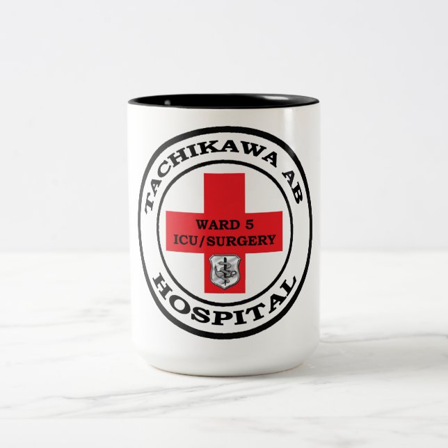 Tachikawa AB Japon ICU/SURGERY Mug à deux tonalité (Centre)