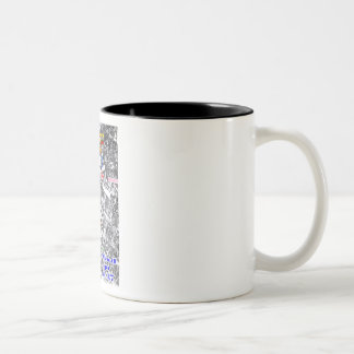 Tachikawa-Flughafen Zweifarbige Tasse
