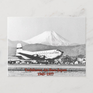 Tachikawa-Luftstützpunkt Japan 1945-1977 Postkarte