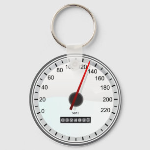 Tachometer Schlüsselanhänger