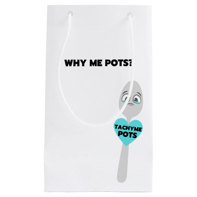 Tachy Me Spoon Fett Print Geschenktasche Kleine Geschenktüte (Vorderseite)