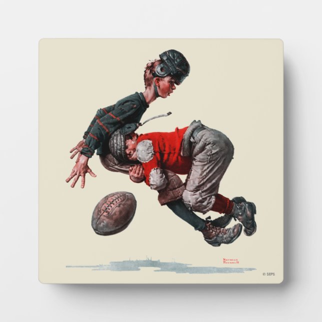 Tackled Fotoplatte (Vorderseite)
