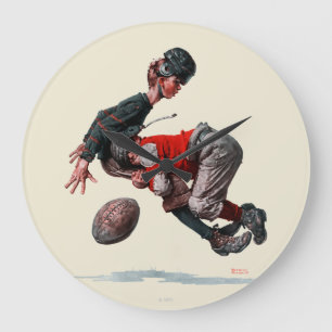 Tackled Große Wanduhr