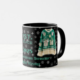 Tacky-Christmas-Pullover-Wettbewerb-Gewinner-Tasse Tasse