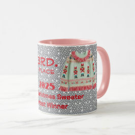Tacky Christmas Sweater 3rd. Place Contest Winner Tasse