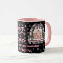 Tacky Christmas Sweater Contest Winner Mug