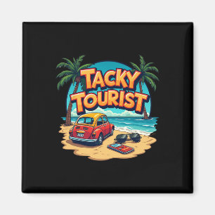 Tacky-Touristen-Outfit-Outfit-wackeliges-Kreuzfahr Magnet