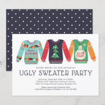 Tacky Ugly Sweater Christmas Retro Holiday Party