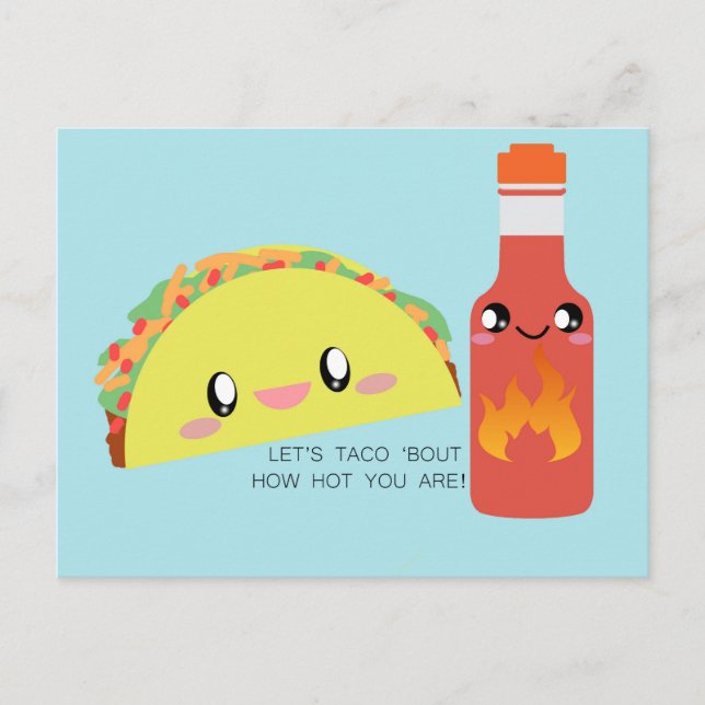 TACO à propos de carte postale HOT (Devant)