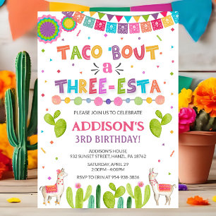 Taco à propos d'une invitation d'anniversaire de t