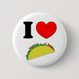 Taco-Abnutzung Button