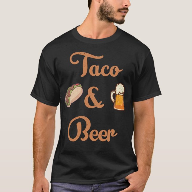 Taco and beer T-Shirt (Vorderseite)