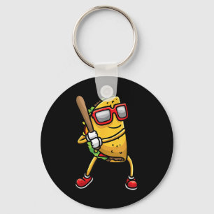 Taco Baseball Mexican Cinco De Mayo Kinder m Schlüsselanhänger