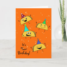 Taco Birthday Card