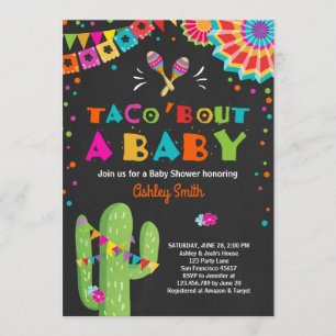 Taco Bout a Baby Fiesta Baby Dusche Einladung