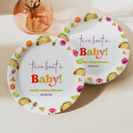 Taco Bout A Baby! Fiesta Baby Shower Pappteller