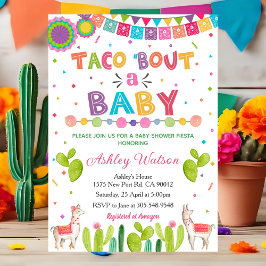 Taco 'Bout a Baby Shower Invitation Fiesta Invite Einladung