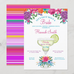 Taco Bout A Bride Brautparty Fiesta Einladung