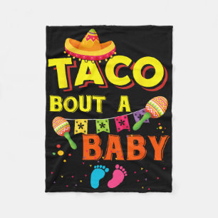 Taco Bout A by mexikanische Food Cinco de Mayo Fleecedecke