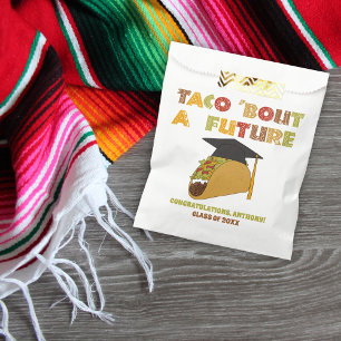 Taco Bout a Future Funny Graduation Party Geschenktütchen