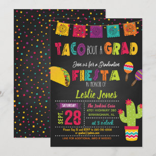 Taco Bout a Grad Graduation Invitation